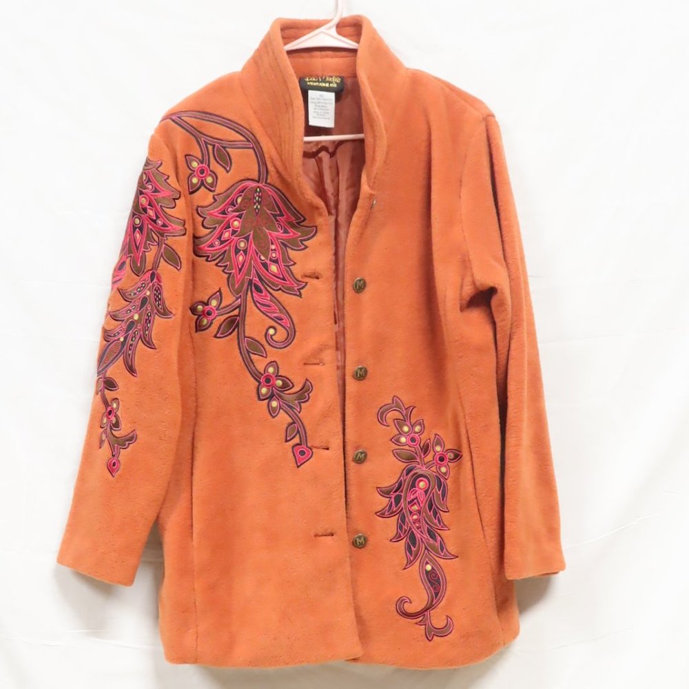 Bob Mackie Wearable Art Coat - image 1